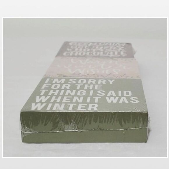 New Home Chunky Wood Block Sitters Décor - Picture 12 of 12